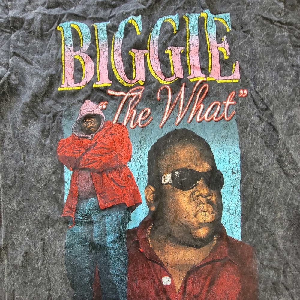 The Notorious Big Retro Graphic Print Tee Shirt - image 3